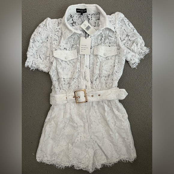 Generation Love White Lace Romper - Picture 1 of 7